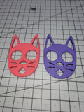 Self-Defense Cat Keychain - 3D Printed Safety Accessory