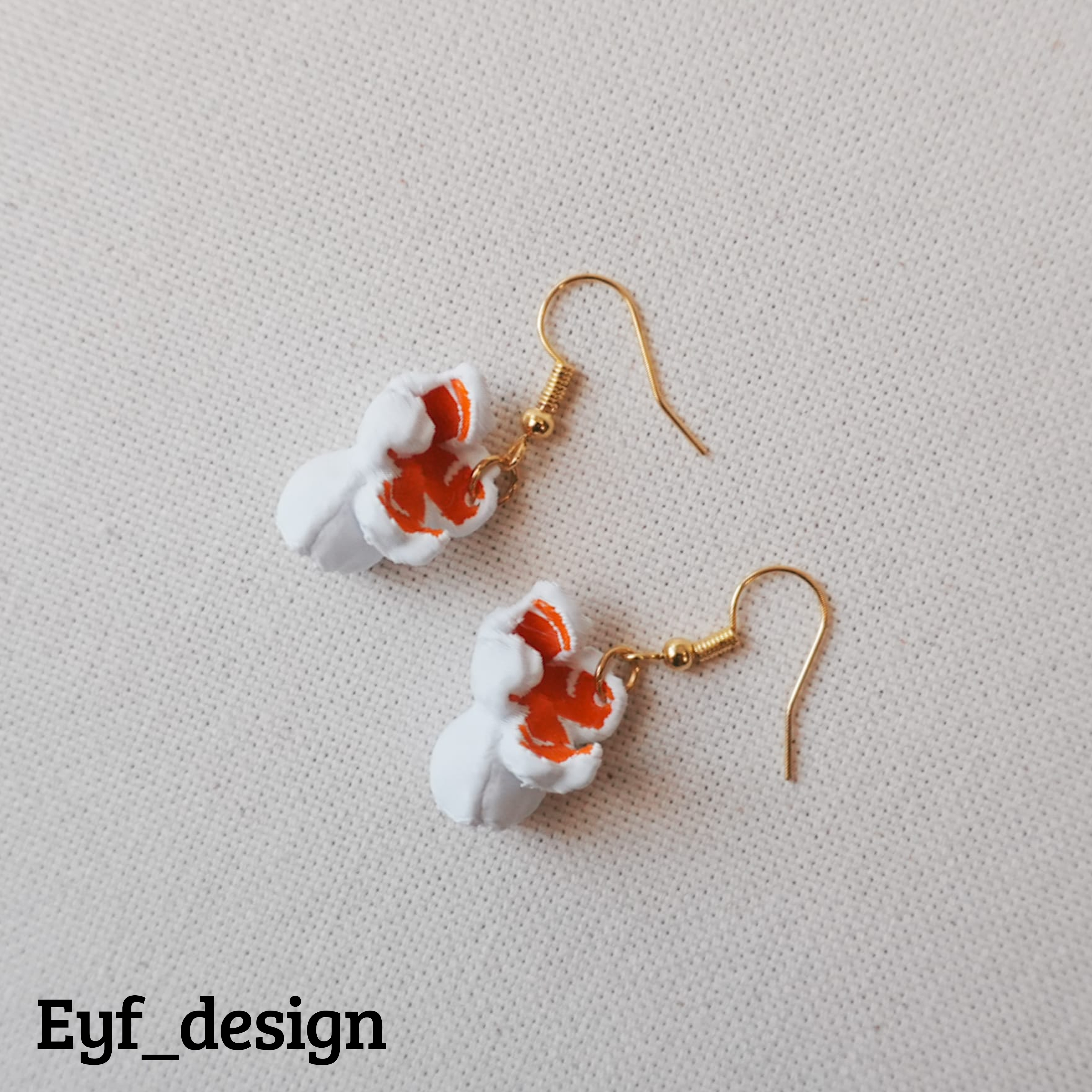 Popcorn Earring by Eyf_Design