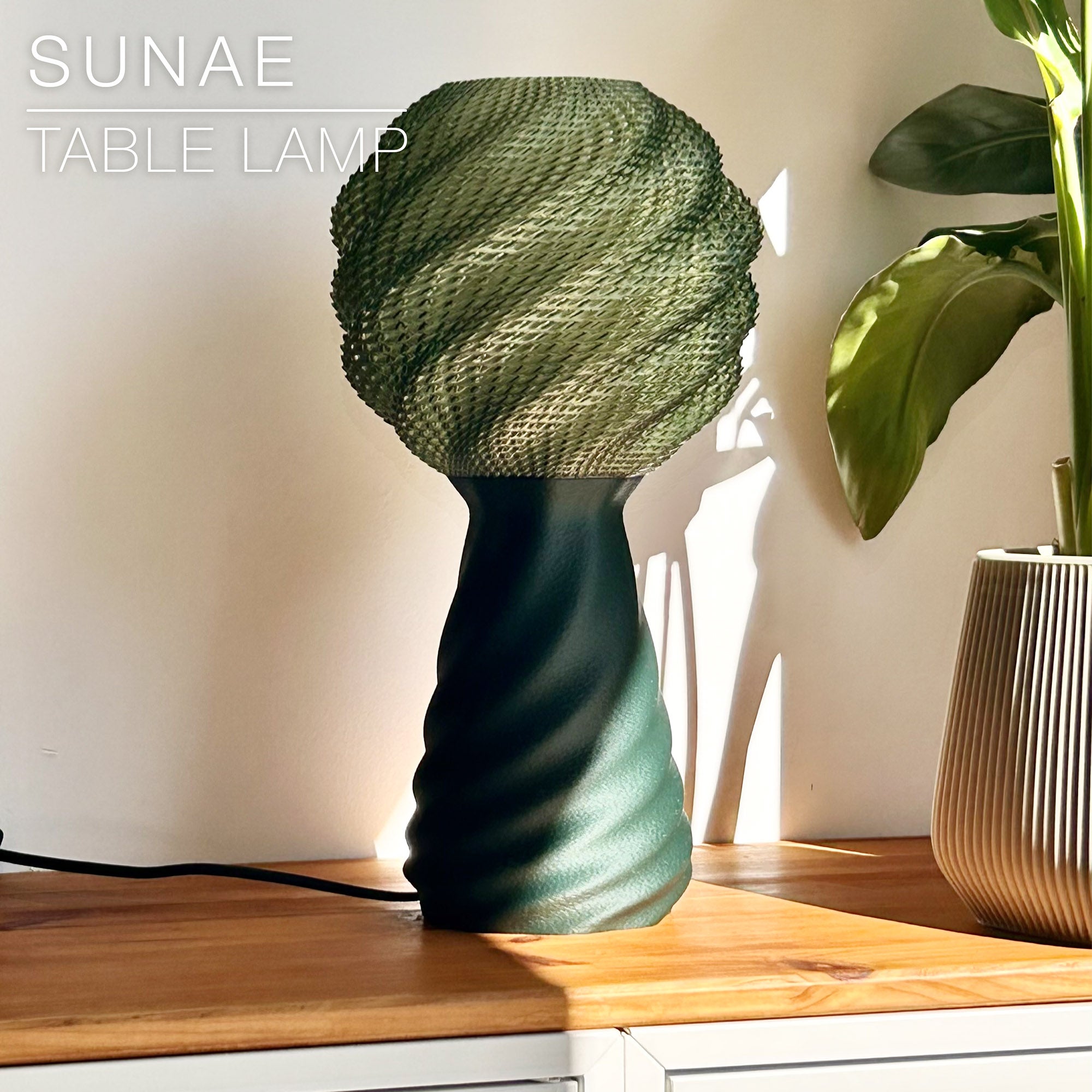 SUNAE | table lamp by Charles Regaud Design